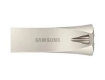 Samsung Drive BAR PLUS 128GB strieborná / Flash Disk / USB 3.1 / rýchlosť až 200MBs (MUF-128BE3/EU)