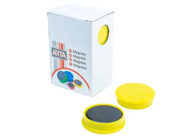 ARTA Magnety priemer 30mm žlté (10ks v balení) (DI-M30-zluta)