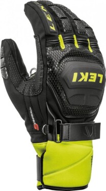 Leki Worldcup Race Coach Flex S GTX black/ice lemon 21/22