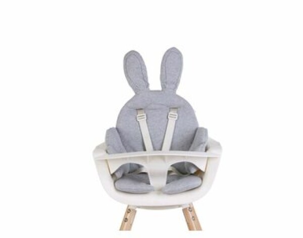 Childhome Sedacia podložka do detskej stoličky Rabbit Jersey Grey (CCRASCJG)