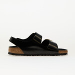 Tenisky Birkenstock Milano Big Buckle Natural Leather Patent High-Shine Black EUR 38