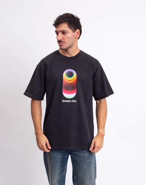 Signal x Freshlabels Triko Signal x Freshlabels Dream On! II Faded Black XS