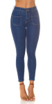 Sexy Highwaist Skinny Jeans with pocket detail denimblue