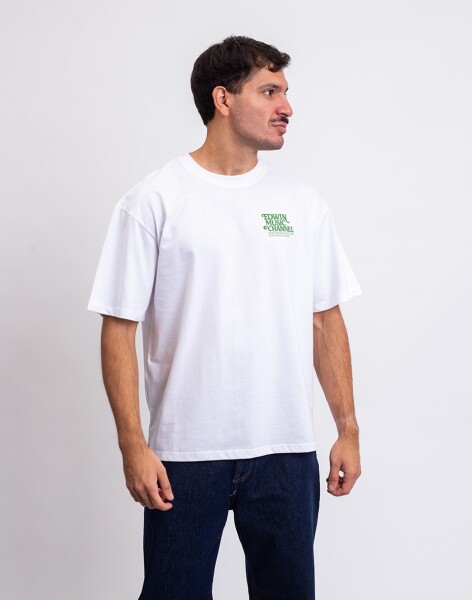 Edwin Rare Spins TS White garment washed L