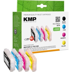 KMP KMP B13V Promo Pack compatible with LC-970 Bk/C/M/Y - 1060,0050