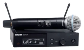 Shure SLXD24E/B58-G59 / Bezdrôtový mikrofónny systém / UHF / 470-514 MHz / XLR (010-04-878)