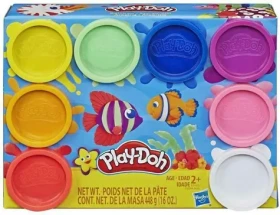 Hasbro Play-Doh Balenie 8 farebných téglikov - Rainbow