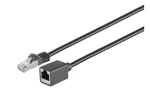 MicroConnect CAT6 F/UTP čierna / Sieťový kábel / RJ-45 / 0,5 m (STP6005SEXT)