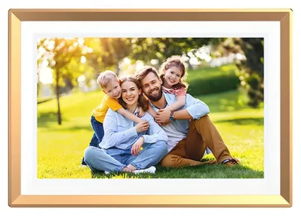 Arzopa D10 zlatá / Digitálny fotorámik / 10,1 "/ 1280x800 / 32GB / WiFi (D10,1 Gold)
