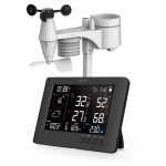 Sencor SWS 10500 meteostanica čierna / farebný LCD / bezdrôtový snímač (8590669385461)