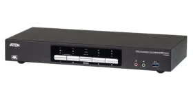 Aten 4- Port USB 3.0 4K DisplayPort / KVM prepínač / Ethernet (CS1944DP-AT-G)
