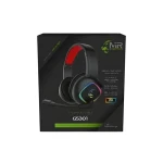 MediaRange MRGS301 čierno-červená / Herné slúchadlá s mikrofónom / 7.1 Surround / USB / LED podsvietenie (MRGS301)