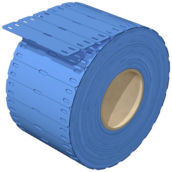 Weidmüller 2621480000 SFX-DT 11/60 MM BL značkovač káblov Potlačiteľná plocha: 44 x 10.5 mm modrá Počet markerov: 1000 1000 ks; 2621480000
