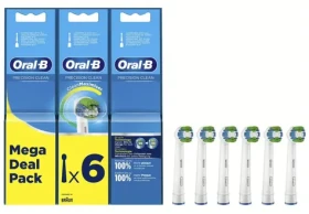 Oral-B Precision Clean Clean Maximiser biela / náhradná hlavica / 6 ks (4210201325253)