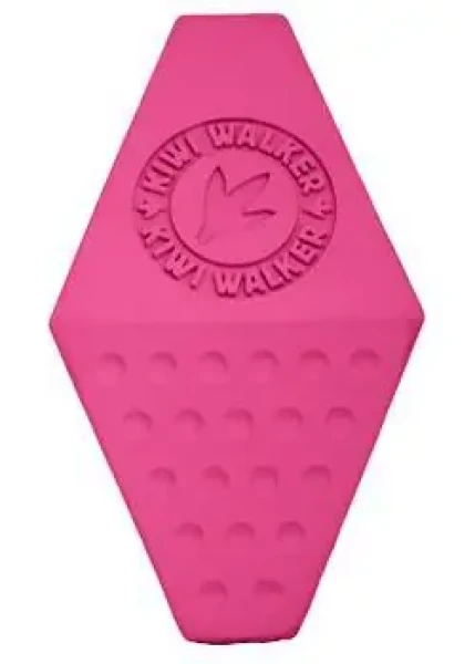 Kiwi Walker Octaball Maxi ružová / Gumová hračka pre psov / S otvorom na maškrty / 14,5 cm (RUB-244)