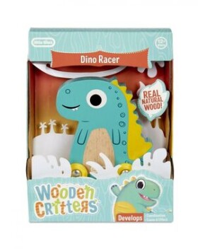 MGA Little Tikes Wooden Critters Drevený pretekár