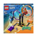 LEGO® City 60360 Kaskadérska výzva s rotujúcimi kruhmi