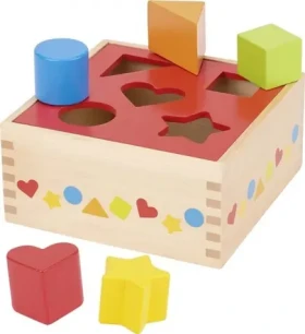 GOKI Vkladací box Tvary červená