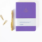 A-JOURNAL collection Týždenný plánovací diár 2025 Lilac A6