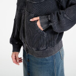 Mikina DIME Premium Waffle Zip Hoodie UNISEX Faded Black M