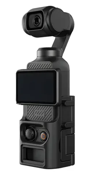 Telesin S7-CFR-01-TDJ / Rozširujúci rámček / DJI OSMO Pocket 3 / hliníková zliatina + nylon / 2x cold shoe (S7-CFR-01-TDJ)