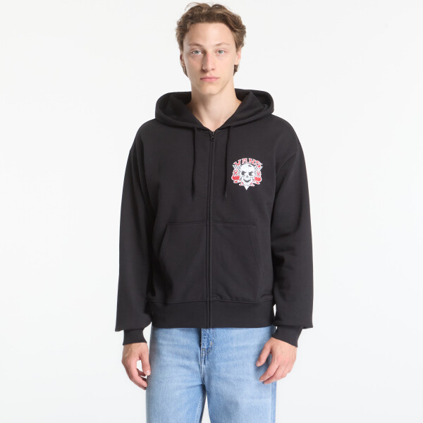 Mikina Vans Blaze Head Full Zip Black M