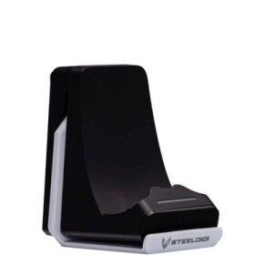 SteelDigi Azure Hammock Nabíjacia stanica pre PS5 DualSense a držiak slúchadiel čierno-biela (PS5-HC01W)