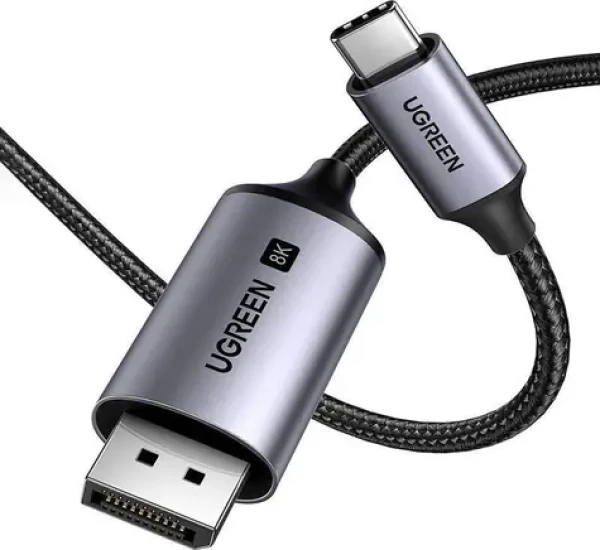 Ugreen 25158 čierna / Kábel USB-C (M) - DisplayPort (M) / 2 m (25158)
