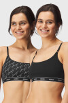 2 PACK Podprsenka HUGO Twin Black Bralette