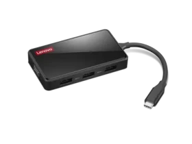 Lenovo 100 USB-C Travel Dock / 1x HDMI / 1x VGA / 3x USB-A / 1x USB-C (GX91M73945)