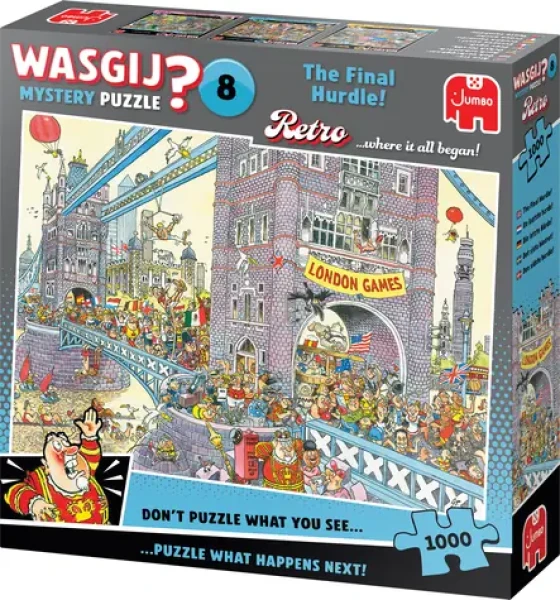 JUMBO Puzzle WASGIJ Retro Mystery 8: Posledná prekážka!