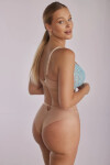 Dámska podprsenka Camile SC-1123 Turquoise and Beige - Kinga 65E tyrkysovo-béžová