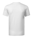 Base tričko unisex white 00 (štítok značky) S