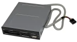 StarTech čítačka pamäťových kariet do 3,5" pozícia čierna / Čítačka pamäťových kariet / Interná / USB 2.0 (35FCREADBK3)
