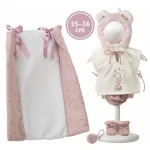 Llorens M635-44 oblečok pre bábiku bábätko NEW BORN veľkosti 35-36 cm