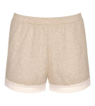 Dámske krátke nohavice GO Ribbed Short GRAY sv. béžová M013 SLOGGI GRAY