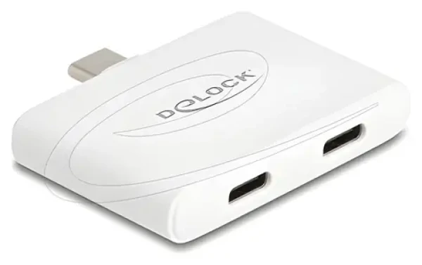 DeLock USB Type-C - USB Type-C / USB adaptér / Dáta 10 Gbps / Video 4K 60 Hz / PD 92 W (61088)