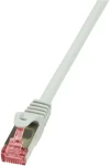 LogiLink CAT6 sivá / Patch kábel / S/FTP / RJ-45 / 0,25 m / AWG 27/7 LSZH (CQ2012S)