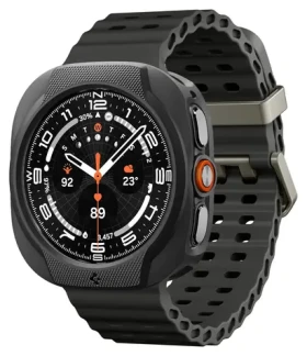 Spigen Liquid Air matná čierna / Ochranný kryt / Samsung Galaxy Watch Ultra 2 47mm (ACS11610)
