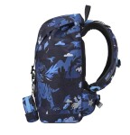 Ergonomický školský plecniak Frii of Norway 22L Dinosaurus Dark blue EUR