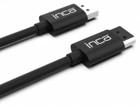 INCA DisplayPort kábel čierny / Kábel / DisplayPort / 4K 60Hz / 1,8 m (IDPD-18TX)