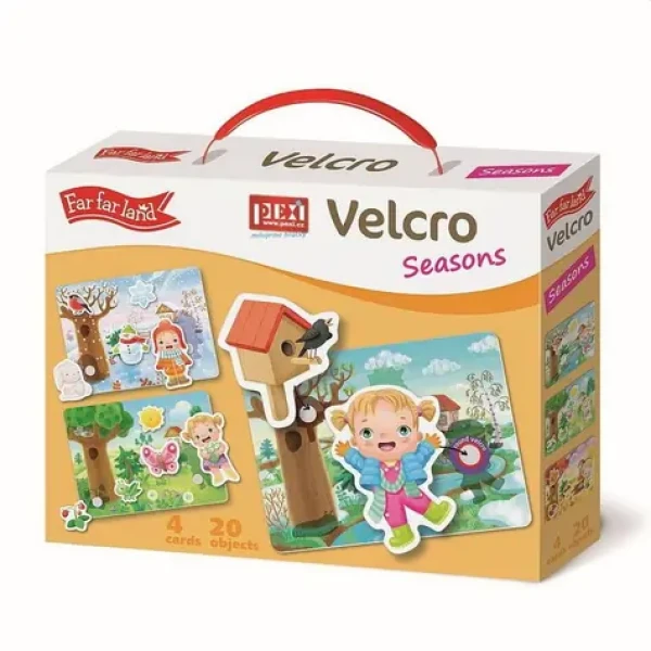 Pexi Velcro skladačky - Ročné obdobie