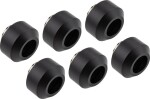 Optimus Optimus Hardtube Fitting, 12 mm, 6er Pack mit Werkzeug - schwarz