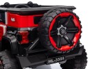 Mamido Mamido Elektrické autíčko Trust Adventure dvojmiestne 12V | 2x25W červené