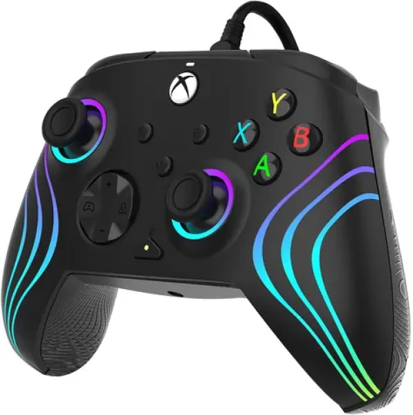 PDP Afterglow Wave čierna / Gamepad / PS4 / Podsvietenie / USB-C (049-024)