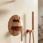 REA - Podomietková sprchová sada Venti Copper + BOX REA-P8712