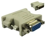 MicroConnect Analógový adaptér DVI-D Dual-Link (24+1 pin) (M) - VGA 15-pin (F) (MONCJ)