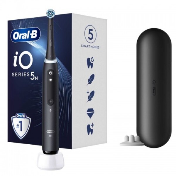 Oral-B iO Series 5 čierna / oscilačná | rotačná kefka / 5 režimov (4210201415367)