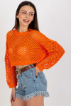 BA SW 9008 jumper.35P oranžová jedna velikost