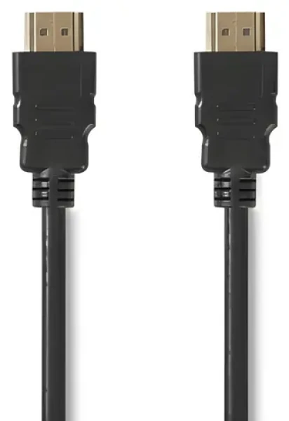 Nedis Ultra High Speed HDMI 1 m čierna / Kábel HDMI / 8K 60 Hz / 48 Gbps / Ethernet (CVGB35000BK10)